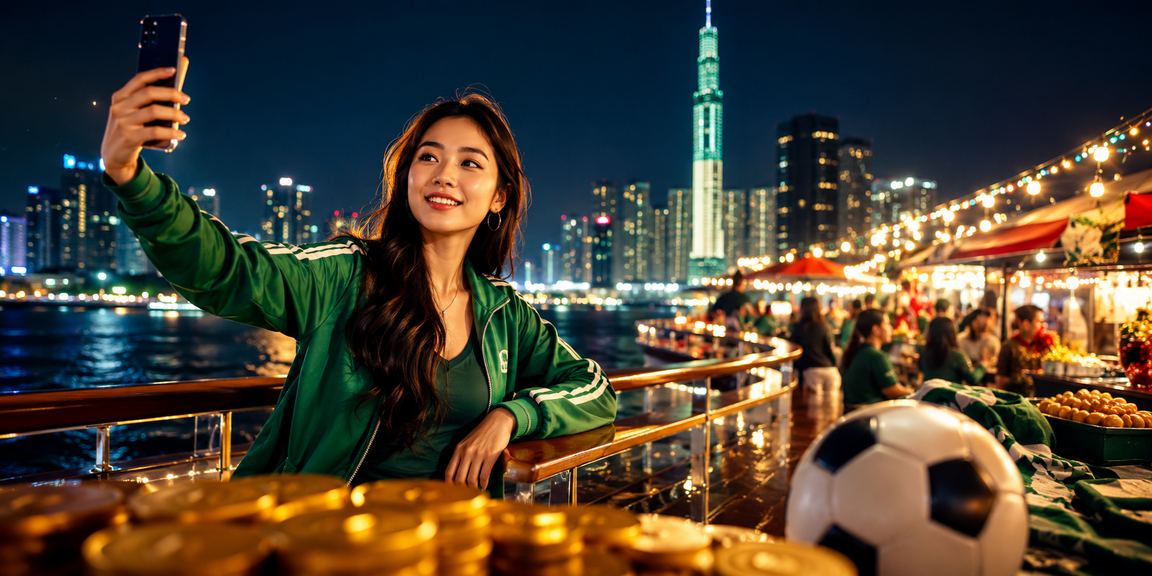 Người hâm mộ xem cá cược bóng đá tại chợ đêm Thành phố Hồ Chí Minh