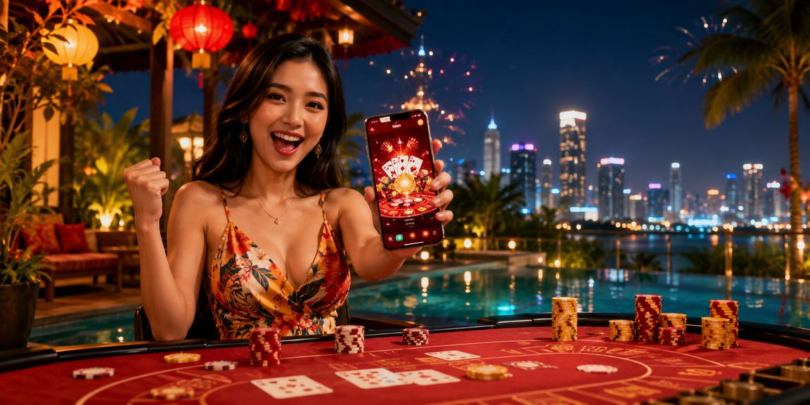 Không khí lễ hội sôi động tại Ninh Bình với người chơi tham gia baccarat trực tuyến